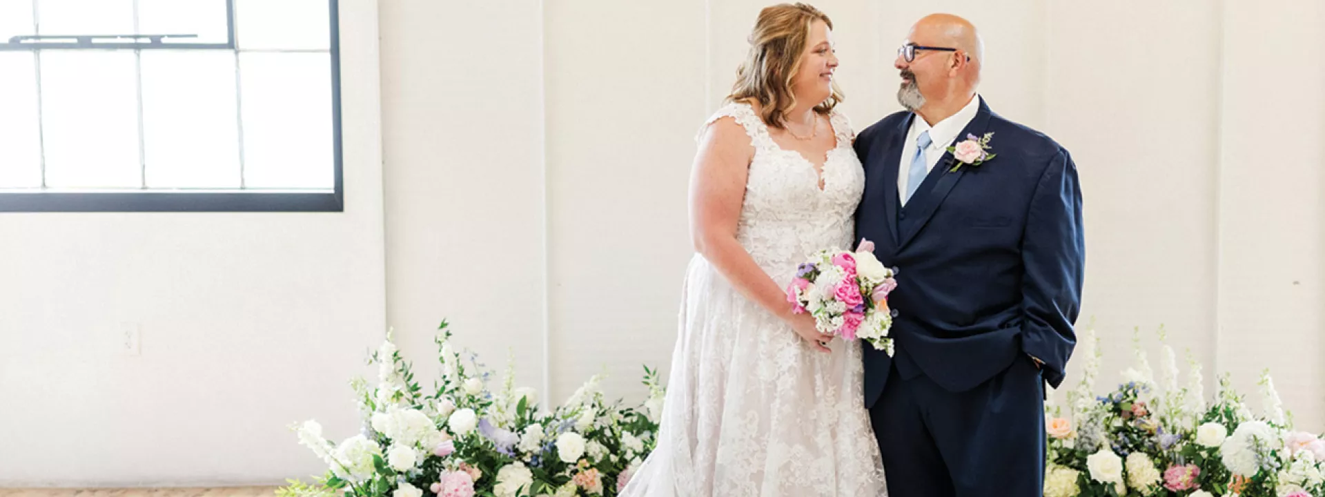 Lisa and Dan Enjoy their Vow Renewal Surrounded by Friends and Family Thanks to Wish Upon A Wedding