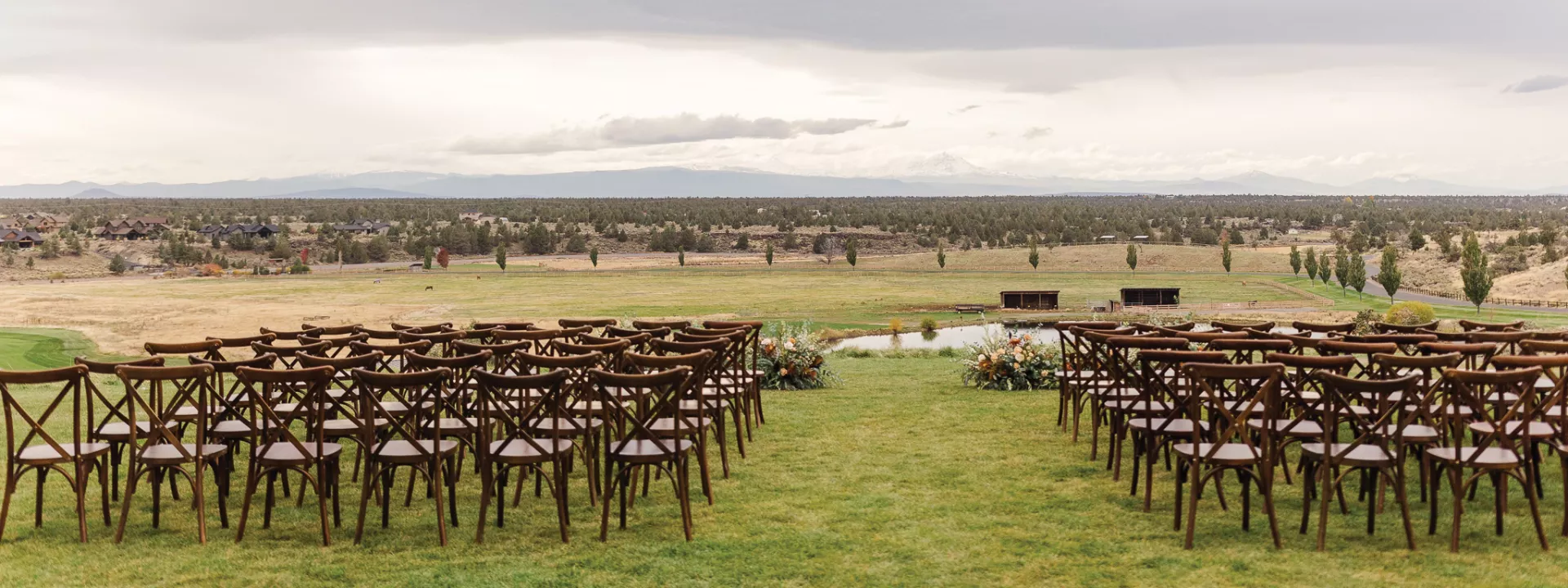 Outdoor Ceremony Space at Brasada Ranch