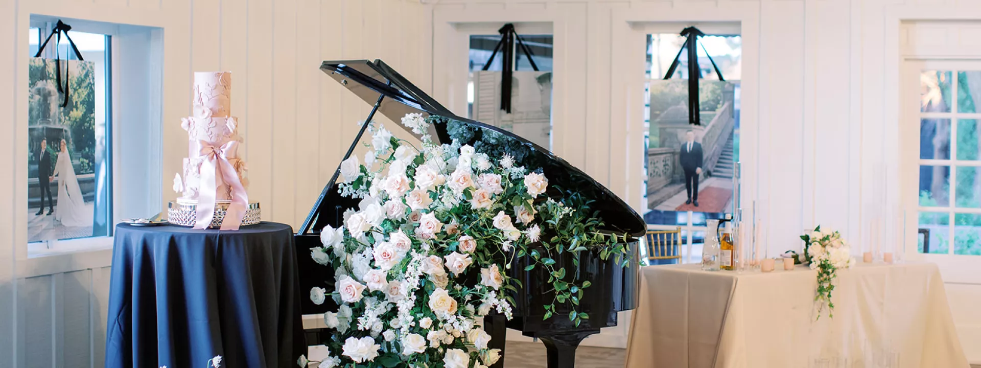 Abundance of Romantic Roses Featured at Rylee and Chandler's Old World Inspired Wedding Day at The Acre