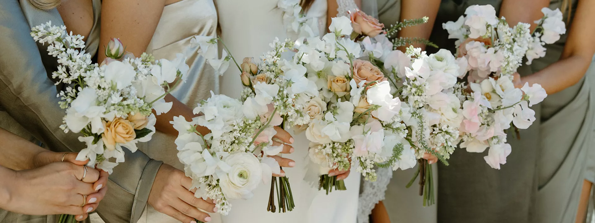 Soft Neutral Florals Shine at Sarah and Anthony's Wedding at the Bel-Air Bay Club