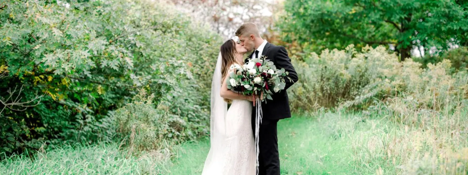 Organic Wedding at The Enchanted Barn | Wisconsin Bride