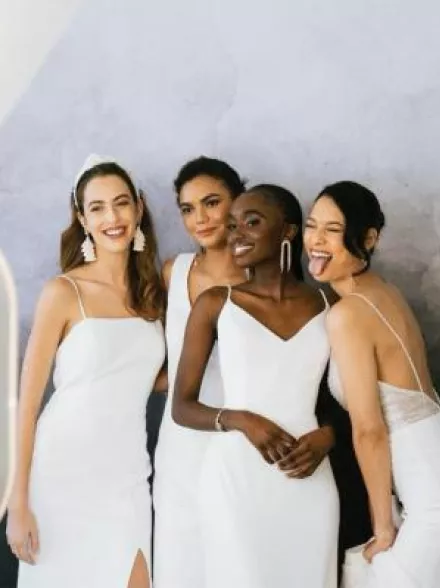 Clients of Pose Photo Booth Service Smiling for the Camera