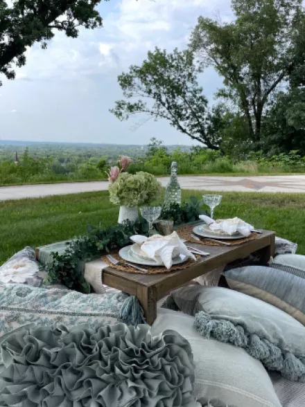 Vendor spotlight on Perfect Picnic Co, Minneapolis-based luxury picnic designers