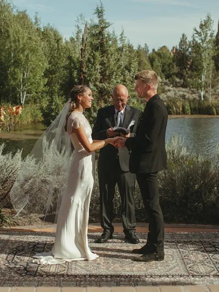 Gretchen and Tyler tie the knot at Ranch at the Canyons