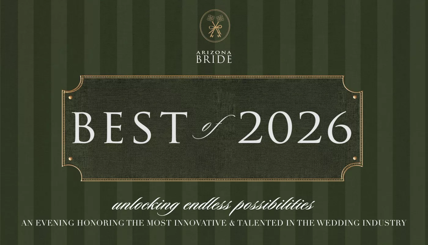 Arizona Bride Best of logo green background